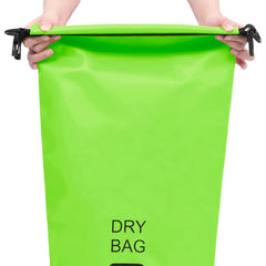 vidaXL Dry Bag Green 5.3 gal PVC