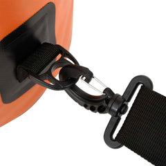 vidaXL Dry Bag with Zipper Orange 4 gal PVC