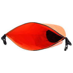 vidaXL Dry Bag with Zipper Orange 7.9 gal PVC