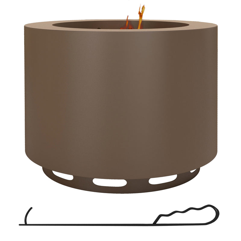 Outsunny Smokeless Fire Pit, 19