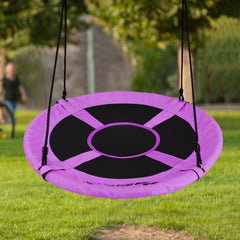 40 Inch Flying Saucer Tree Swing Indoor Outdoor Play Set