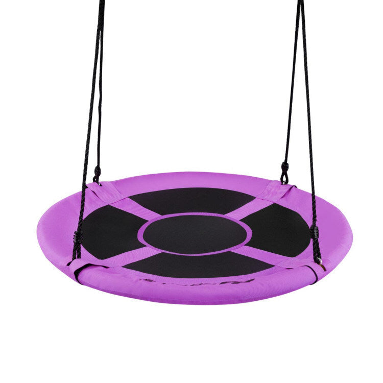 40 Inch Flying Saucer Tree Swing Indoor Outdoor Play Set