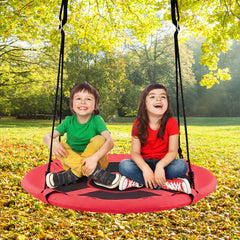 2-in-1 40 Inch Kids Hanging Chair Detachable Swing Tent