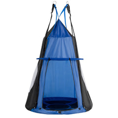 2-in-1 40 Inch Kids Hanging Chair Detachable Swing Tent