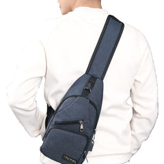 Men's simple sport Oxford One Shoulder Bag and Cross Body Bag