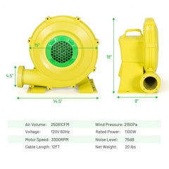 1100W Air Blower Inflatable Blower for Inflatable Bounce House