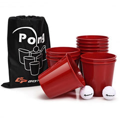 Yard Pong Giant Pong Game Set with Carry Bag