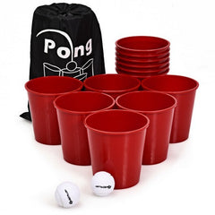 Yard Pong Giant Pong Game Set with Carry Bag