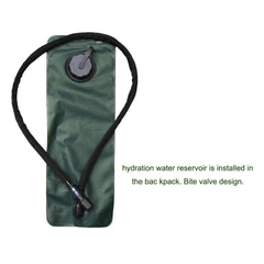 US Hydration Pack with 3L Backpack Water Bladder Black 1.0