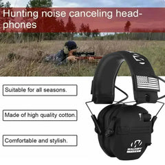 Color: Navy Blue - 2024 Earmuffs Active Headphones for Shooting Electronic Hearing Protection Ear Protect Noise Reduction Hunting Headphone